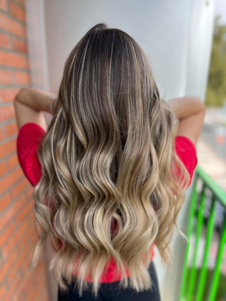 Balayage curso peluquería a domicilio